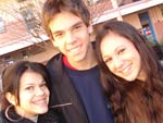 Jssica Soares, William Cardoso e Bruna Ludwig
