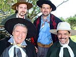 Abramo Machado, Felipe Arajo, Nico Fagundes e Neto Fagundes
