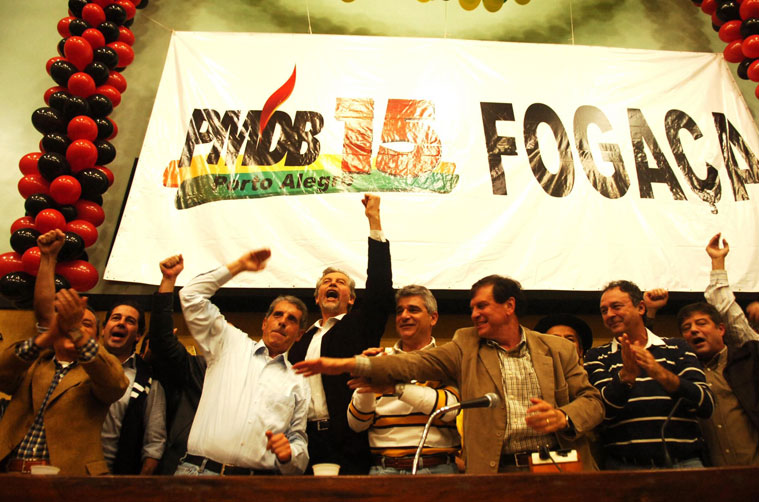 Veremos essa gente e seus comparsas mandando no RS durante muito tempo… Foto da campanha de Fogaça e Fortunatti.