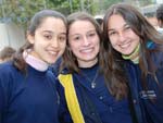 Natlia Paludo, Daniela Kaiber e Jssica Brusch