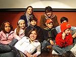 Elenco infantil, Simone Butelli e Cesar Troncoso