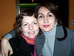 As roteiristas Camila Gonzatto e Cristina Gomes