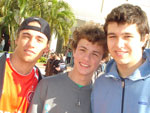 Jamil Villa, Vincius Mella e Rafael Broi