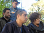 Diretor de produo Gino Basso, diretor de arte Bernaerdo Zortea, diretor de fotografi Pablo Escajedo e a diretora Marta Biavaschi