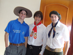 Tales (Iju), Humberto (Ajuricaba) e Lucas Eduardo (Santo Augusto)