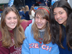 Isabella Azambuja, Luisa Mrello e Carolina Simondi