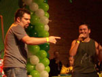 Os cantores Jnior e Jovane 