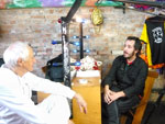 Gravao com Z Celso Martines Correa diretor do Teatro Oficina