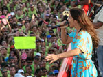 Ivete animou foi a atrao do evento