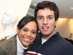 Monique Monegat e Lucas Biffi
