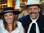 Nico Fagundes, Ftima Gimenez e Neto Fagundes         