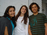 Edurada Borges, Ariane Crosa e Higor Speck