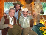 Nico Fagundes, Paulo Feij e Neto Fagundes