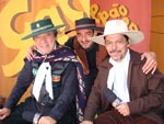 Nico Fagundes, Jairo Lambari Fernandes e Neto Fagundes 