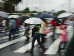 Tempo instvel na Capital, pancadas de chuvas durante todo o dia