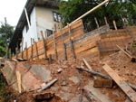 A chuva deixou 260 desalojados e 80 desabrigados por no Estado - Bairro Czerniewicz, em  Jaragu do Sul