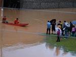 Os estragos da chuva em Blumenau