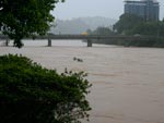 Os estragos da chuva em Blumenau