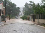 Os estragos da chuva em Blumenau