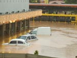 Os estragos da chuva em Blumenau