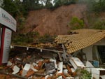 Os estragos da chuva em Blumenau