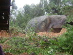 Pedra cai em Imbituba