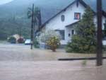 Estragos da chuva em Canelinha