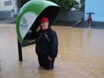 Os estragos da chuva em Blumenau