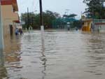Estragos da chuva em Itaja