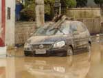 Os estragos da chuva em Blumenau