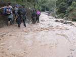 Os estragos da chuva em Blumenau