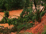 Os estragos da chuva em Blumenau