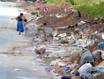 Ruas de Blumenau ap�s a enchente 