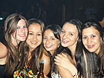 Alessandra Sartori, Camila Trindade, Liane Dias, Camila Ferreira e Gabriela Castro