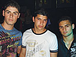 Diego Padilha, Eduardo Costa e Maicon Santana
