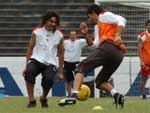 No final da tarde desta tera-feira, o Estudiantes realizar um treino de reconhecimento de campo no estdio Beira-Rio
