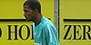 O zagueiro Hverton treinou ao lado dos companheiros de equipe nesta tera-feira