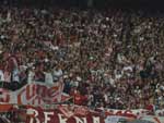 Torcida argentina comemora o gol