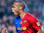 Barcelona 4x0 Valencia – Thierry Henry marcou trs gols na goleada do Barcelona sobre o Valencia