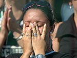 Torcedora chora com o rebaixamento do Figueirense