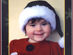 Luciana Morbis -  a filha Maria Eduarda de mame noel