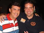 Robson Amicis, da Fazenda gua Doce, e o irmo 