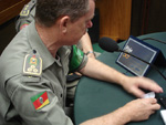 O prmio foi recebido pelo comandante geral, Cel. Paulo Roberto Mendes 