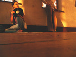 Roberta Savian no curta Partir