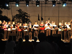  noite, o show dos Meninos Cantores da Catedral de Novo Hamburgo embalou as famlias