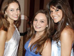Lusa Steiger, Isadora Blank e Luciana Smaniotto