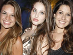Rafaela Macelino, Vistria Lacerda e Camilla Brugali