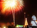 Show de fogos na Usina do Gasmetro