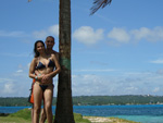 Em anexo foto de nossa lua de mel na ilha caribenha de San Andres, Colombia! Lugar lindo demais...