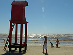 Sol e bandeira amarela em Imb�